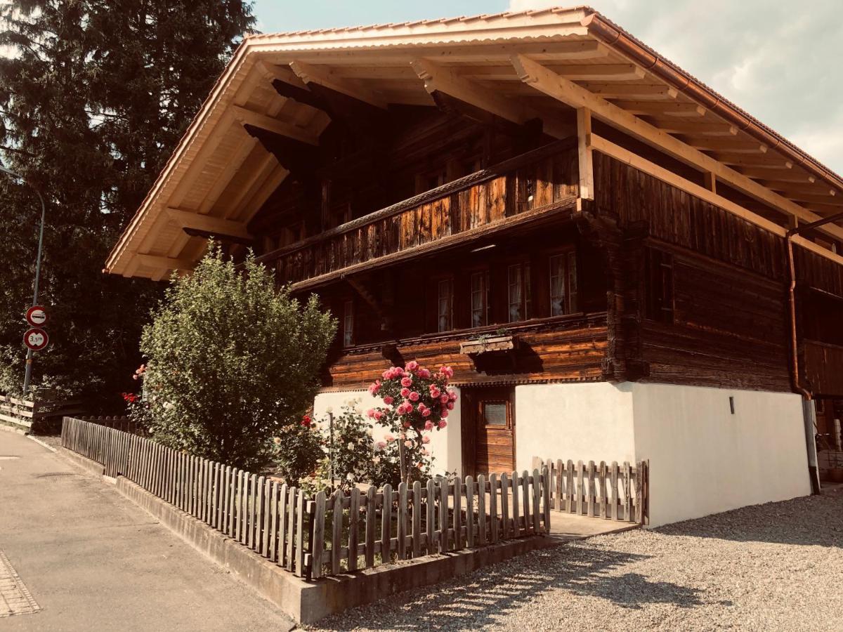 Gemuetliches Zuhause Mit Ausblick Apartment Wilderswil Ngoại thất bức ảnh